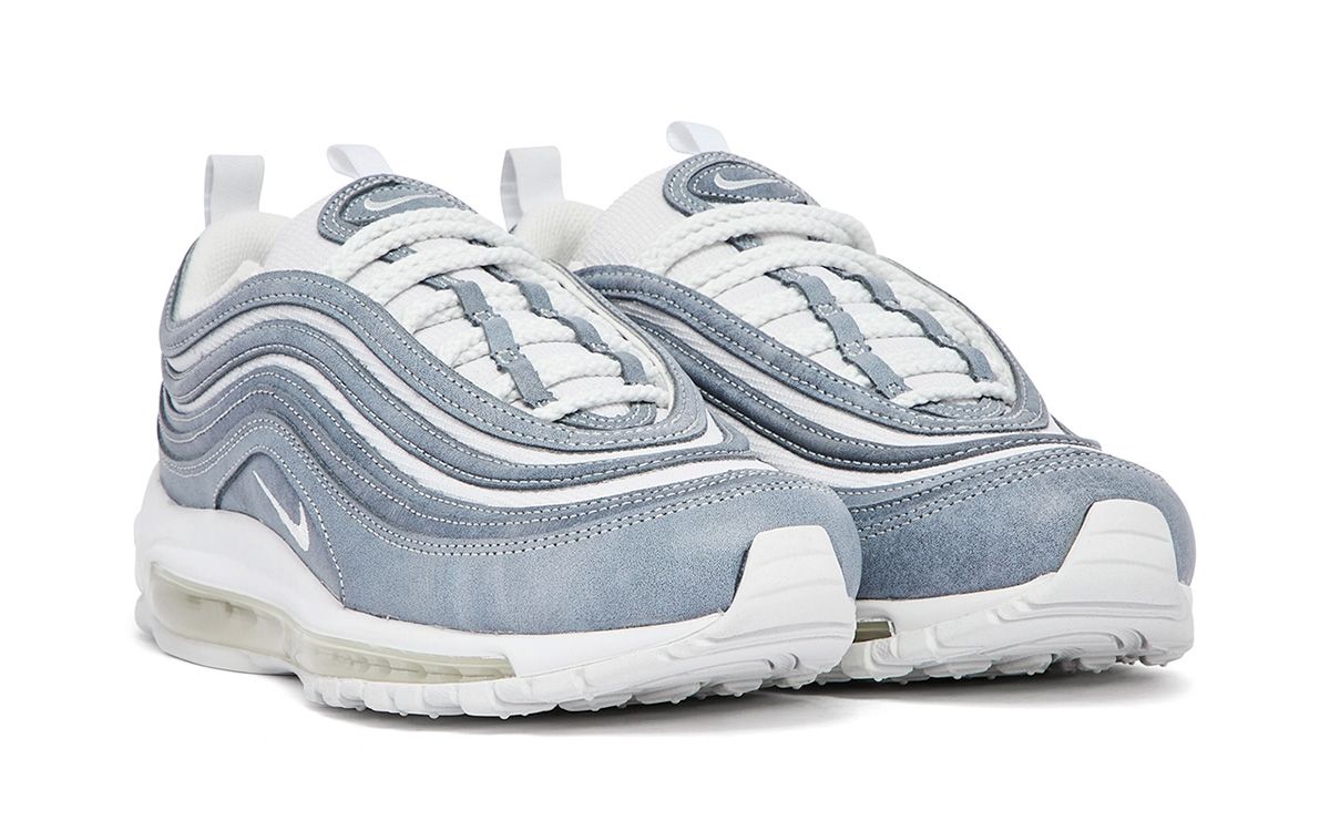 Air max 97 premium w cream grey and hot sale white