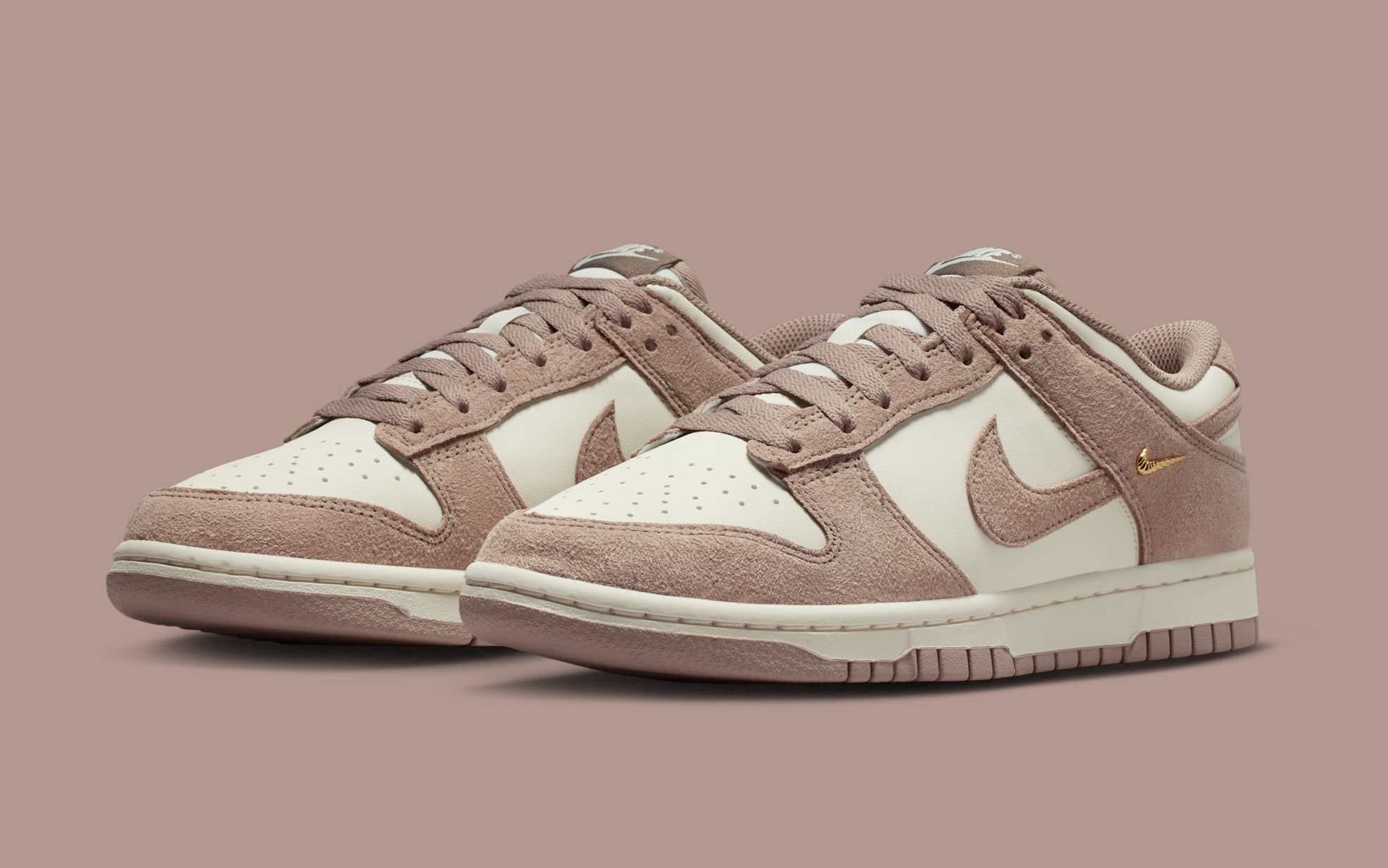 Nike Dunk Low “Malt” Joins the Mini Swoosh Series | House of