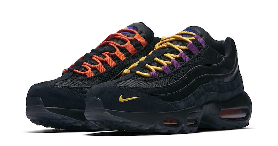 Nike Air Max 95 by you 29cm Lakersカラー Nike Air Max 95 AM 95 NRG Lebron Lakers Yellow Purple Black CZ3624
