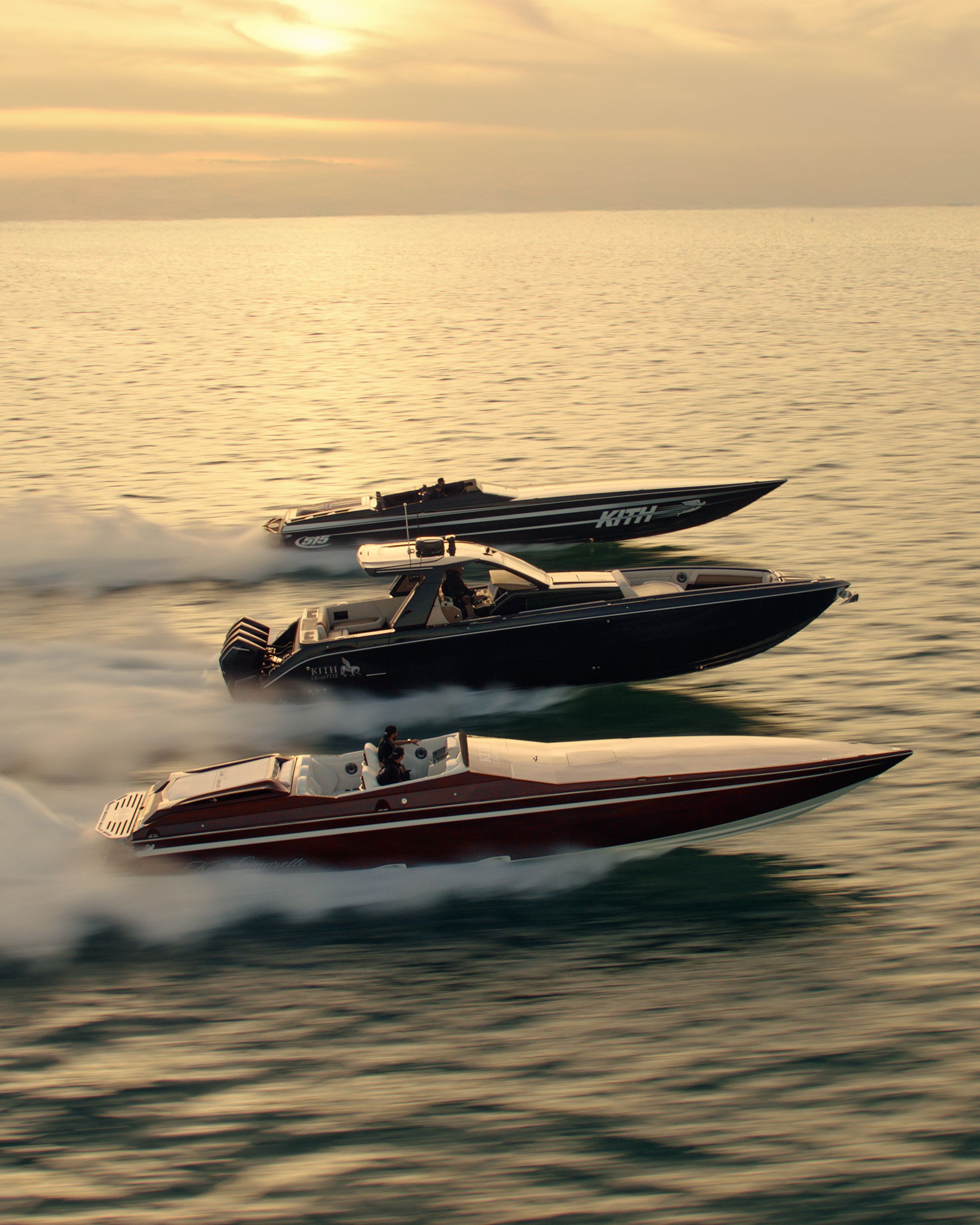 KITH× Cigarette Racing Kith Takes to the Water with Cigarette Racing Collaboration