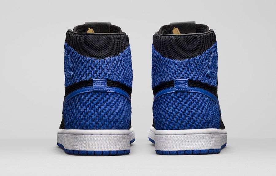 Jordan 1 hot sale flyknit royal