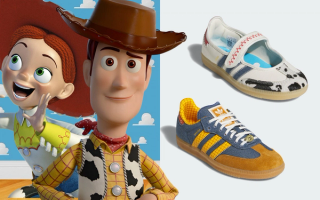 Disney & Pixar's Toy Story x adidas Samba collaborations inspired by Jessie & Woody.