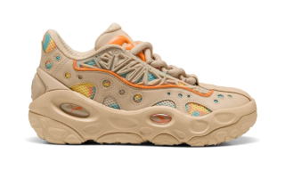 LaMelo Ball's PUMA LaFrancé RNR in its launch "Flare" color scheme.