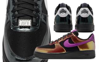The Air Force 1 Low “Glam Rock” Pack Turns the Volume All the Way Up