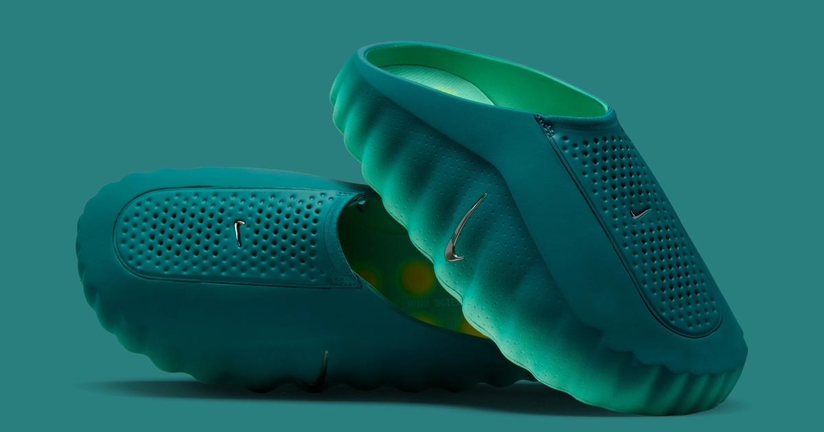 Nike Mind 001 slides in Geode Teal size 12M Early ? Nike Mind 001 Slide Geode Teal Light Menta. Size 8  main image 2