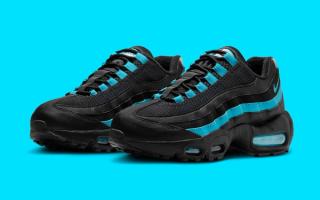 The Big Kids' Nike Air Max 95 Recraft Appears in 'Black/Aqua'