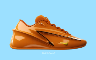 Speculative mock-up of the Nike KD 19 "Bright Ceramic" basketball shoe.