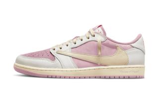 Travis Scott x Air Jordan 1 Low OG "Shy Pink" Retro Releases Summer 2026