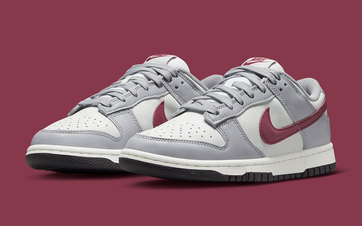 The Nike Dunk Low Gears Up in Grey and Red for Fall | House of Heat°