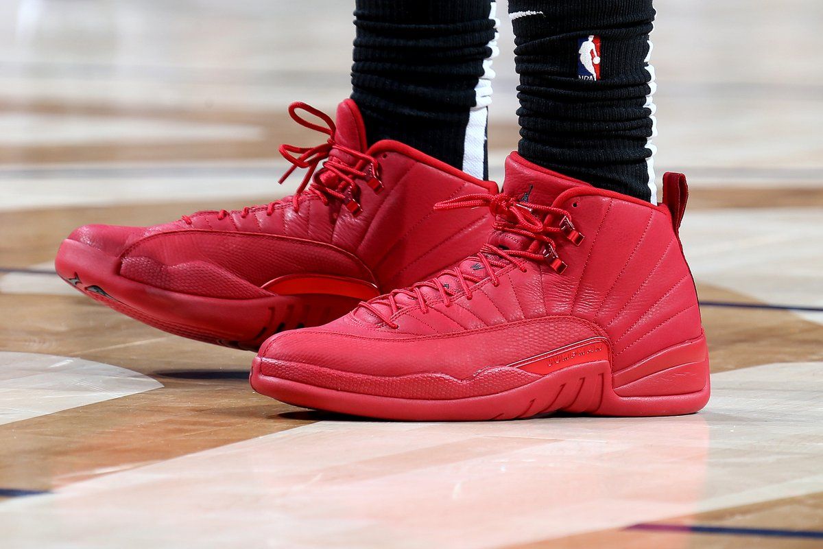 Montrezl Harrell Air Jordan 12 Gym Red