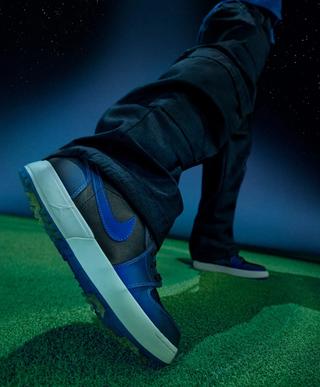 Space Jam x Air Jordan 1 Low Golf Spike. Photo via Nike.