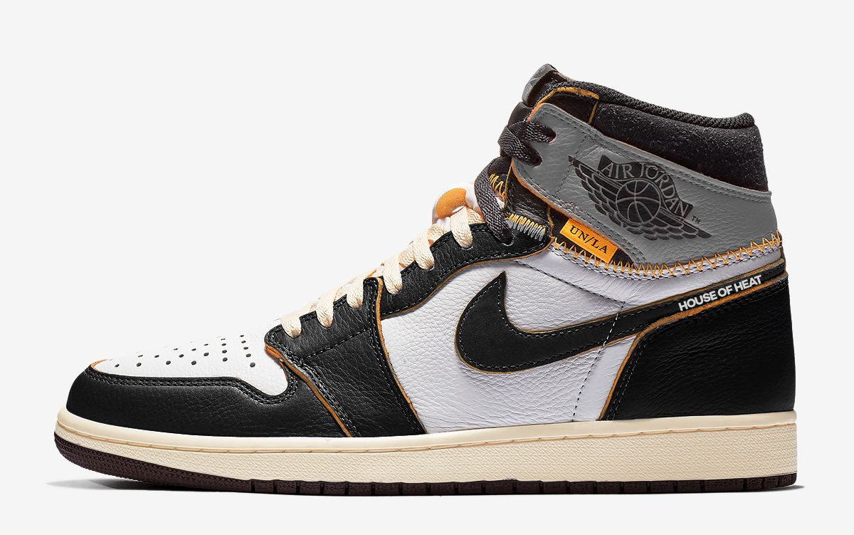 Concept Lab Union x Air Jordan 1 Black White Shadow House