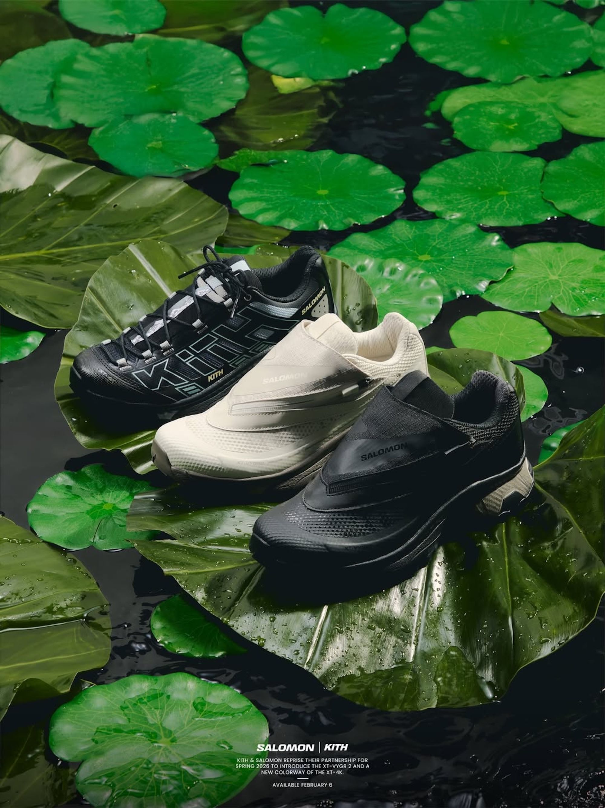 KITH Salomon XT-4K スニーカー Kith & Salomon Run It Back on the XT-4, Introduce the XT-VYGR 2