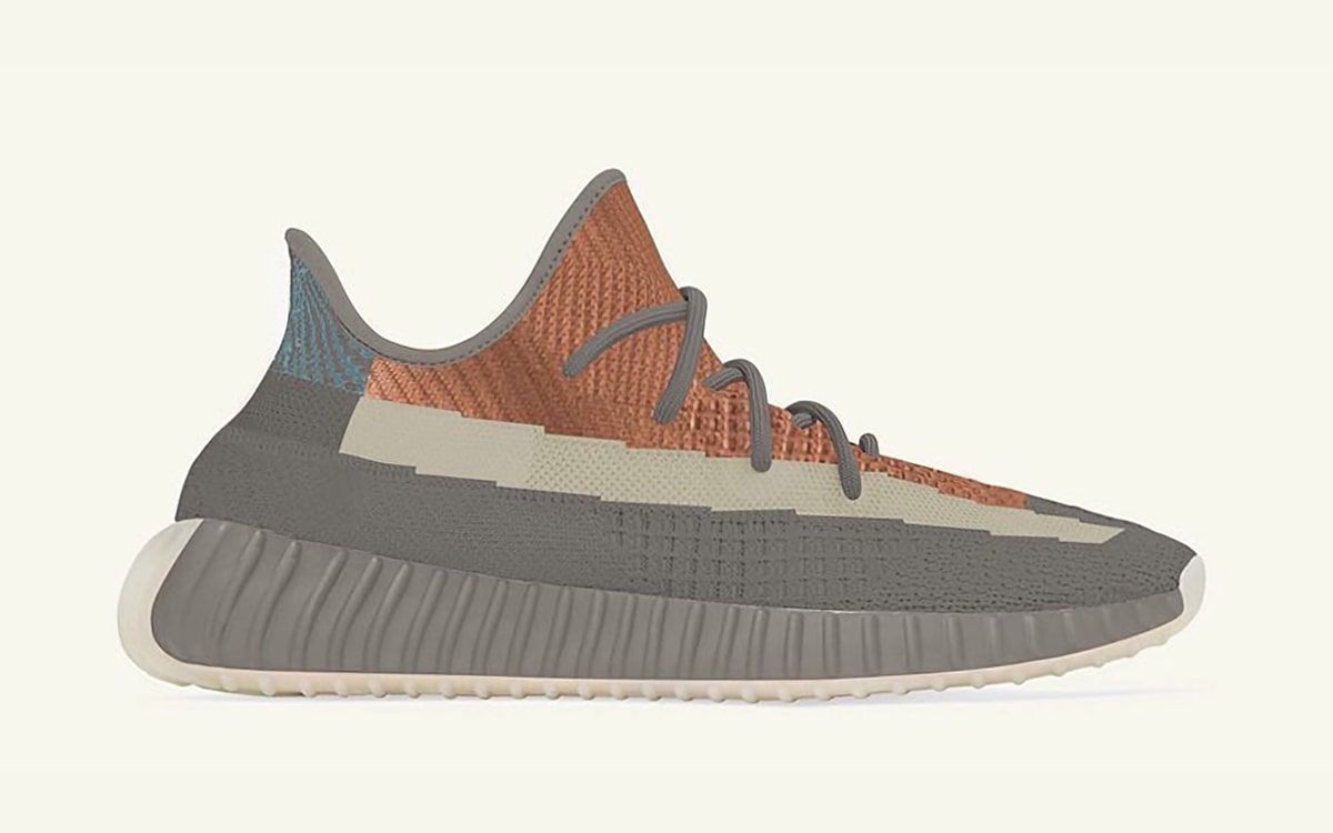 New adidas YEEZY 350 V2 Gears Up in Grey and Orange House of Heat