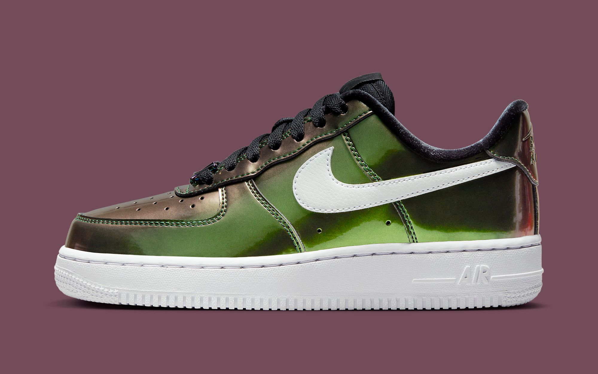 nike air force 1 iridescent reflective