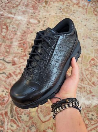 Nike's unreleased black Air Max Goadome Low. Photo via @wegotnotaste on Instagram.