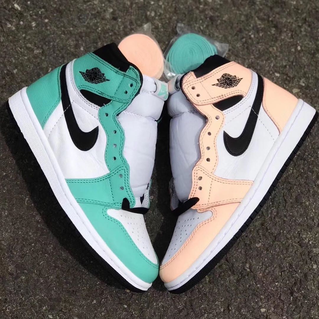 Mint green outlet 1s