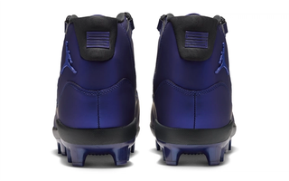 Space Jam x Air Jordan 11 MCS "Magic Ball" Baseball Cleats (SKU: JA7792-400). Photo via Nike.