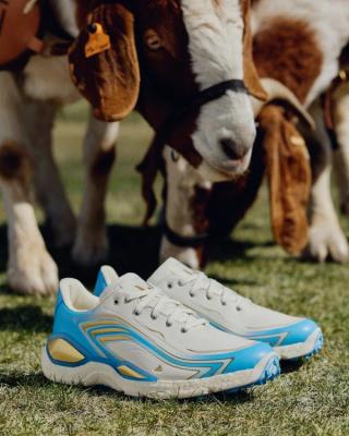 adidas CODECHAOS Messi "El Último Tango" Spikeless Golf Shoe (SKU: KJ0956). Photo via adidas.