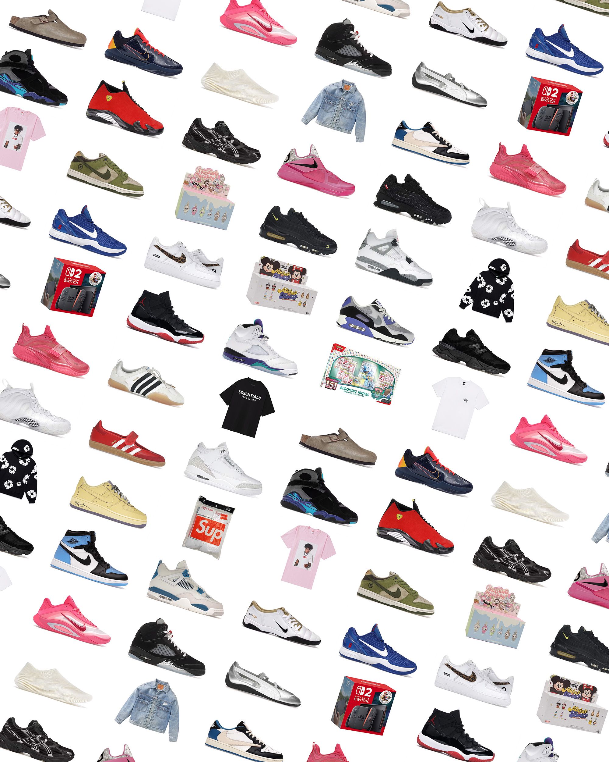 50 of the hottest, most in-demand sneakers, apparel, and collectibles of 2025, all on StockX.