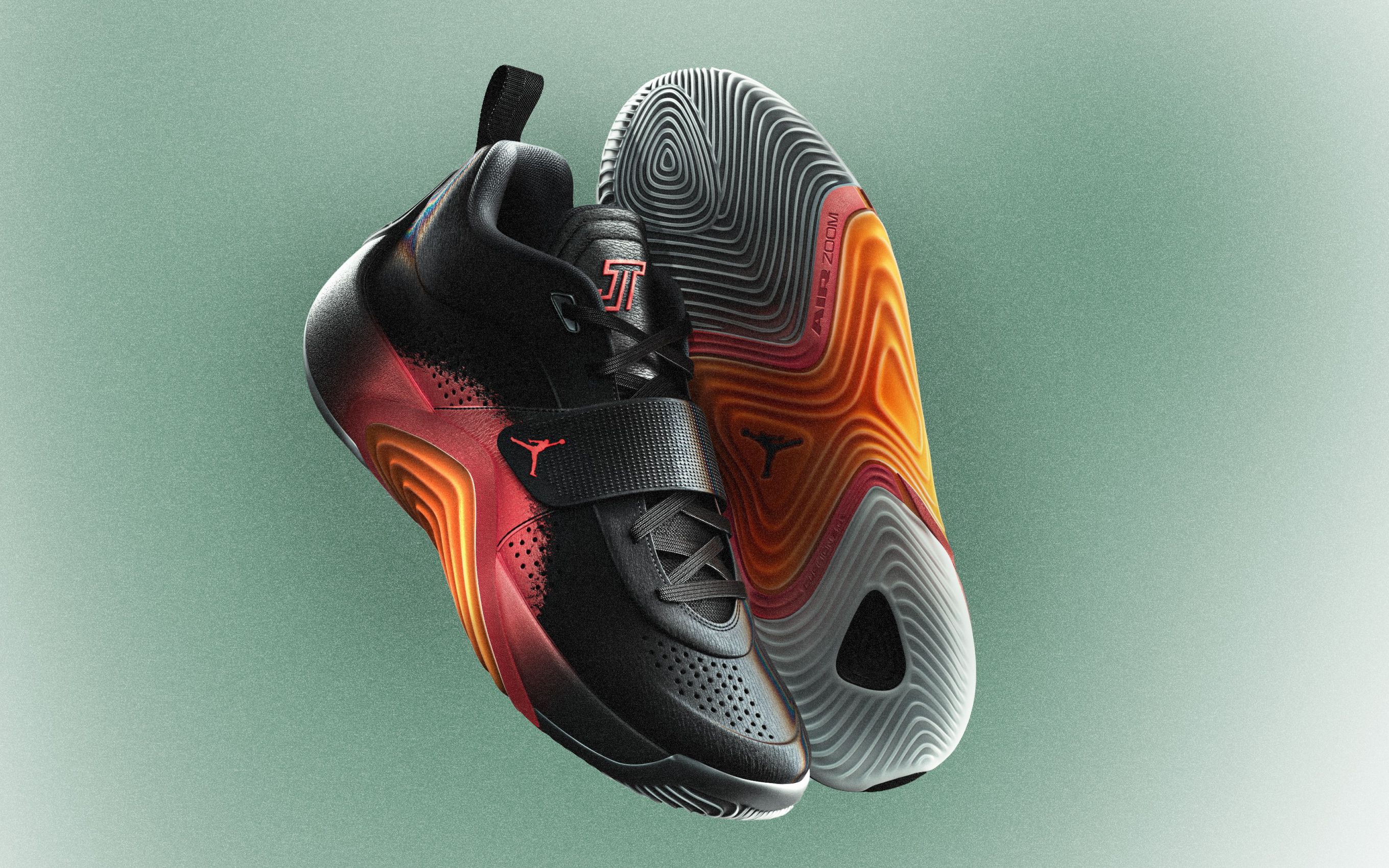 Jordan Tatum 5 "Sunrise." Photo via Jordan Brand.