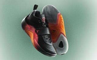 Jordan Tatum 5 "Sunrise." Photo via Jordan Brand.