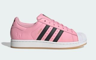 Lionel Messi x Adidas Superstar "Light Pink"