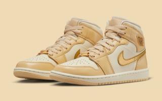Premium Tooling Appears on the Air Jordan 1 Mid Come Fly With Me Fearless CK5665-062 "Pale Vanilla"