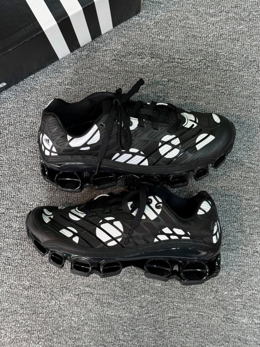 One Locale x adidas F50+ Megaride "Polka Dot" (Black). Photo via UP TO DATE.