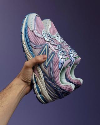 Up There Just Dropped a Second New Balance 860v2 Collab in "Blossom Pink"
