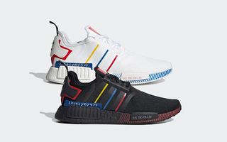 adidas nmd r1 olympics white fy1432 black fy1434 athletic date info