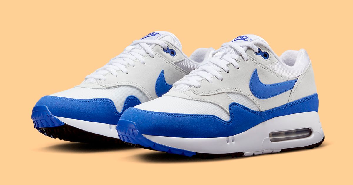 NEW Nike Air Max 1 \'86 OG Golf Shoes DV1403-115 Size 10 Royal Blue White Buy Nike Air Max 1  main image 2