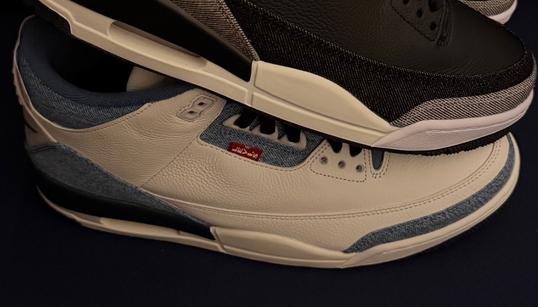Levi's x Air Jordan 3 "Ocean Fog"