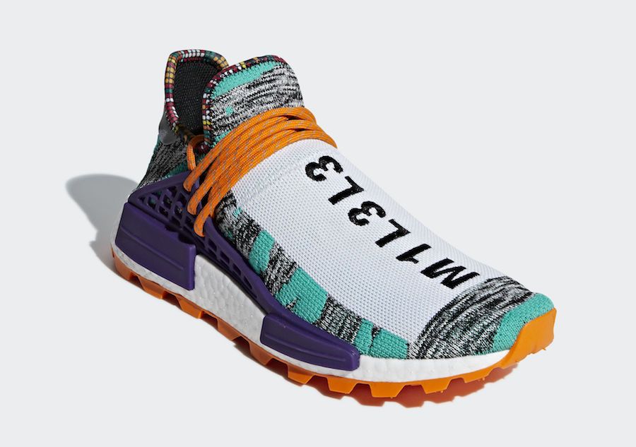 Nmd hu pharrell on sale solar pack red