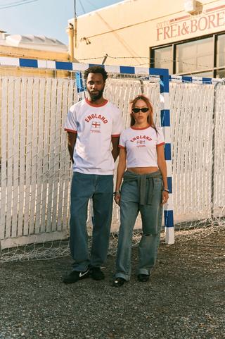 Levi's® Country Ringer Tees for England. Photo via Levi's®.