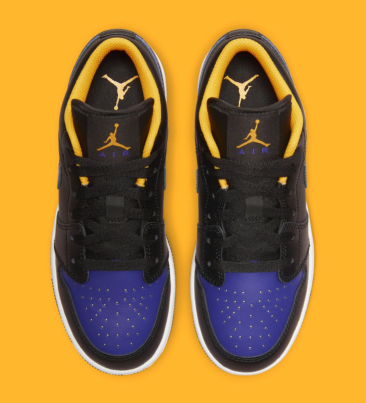 First Looks // Air Jordan 1 Low “Lakers” | House of Heat°