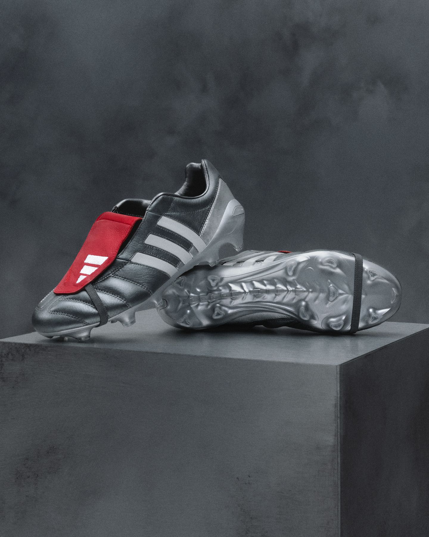 The adidas Predator Mania “Gunmetal” Brings Beckham's Iconic Look