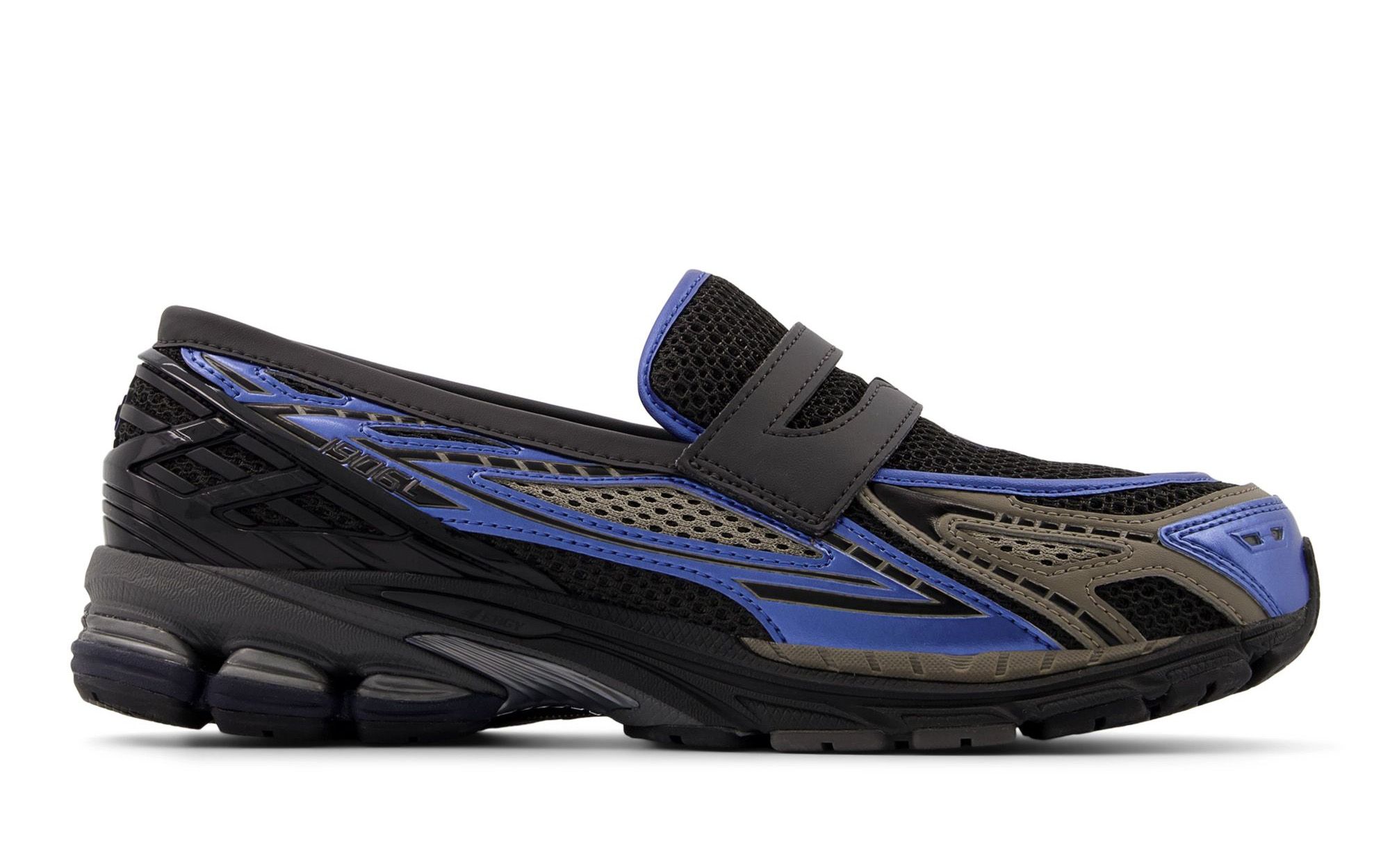 The New Balance 1906 Loafer Returns in “Black/Metallic Blue