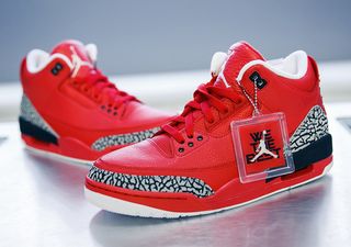 DJ Khaled Air Jordan 11 Low IE Fire Red