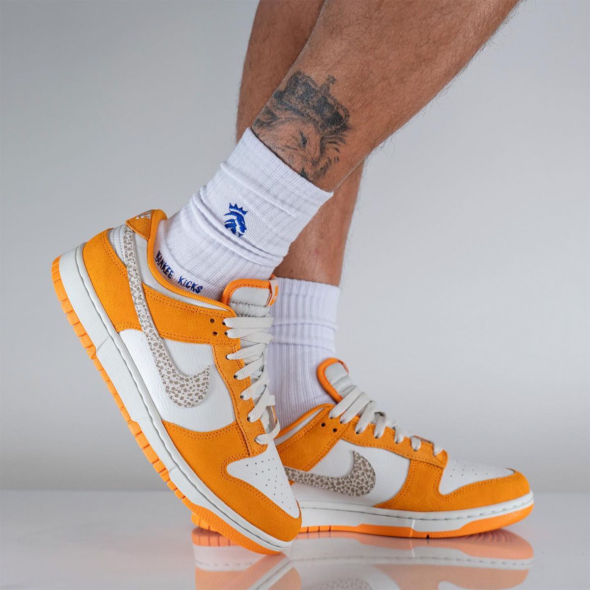 Official Images // Nike Dunk Low “Safari Swoosh” (Kumquat) | House