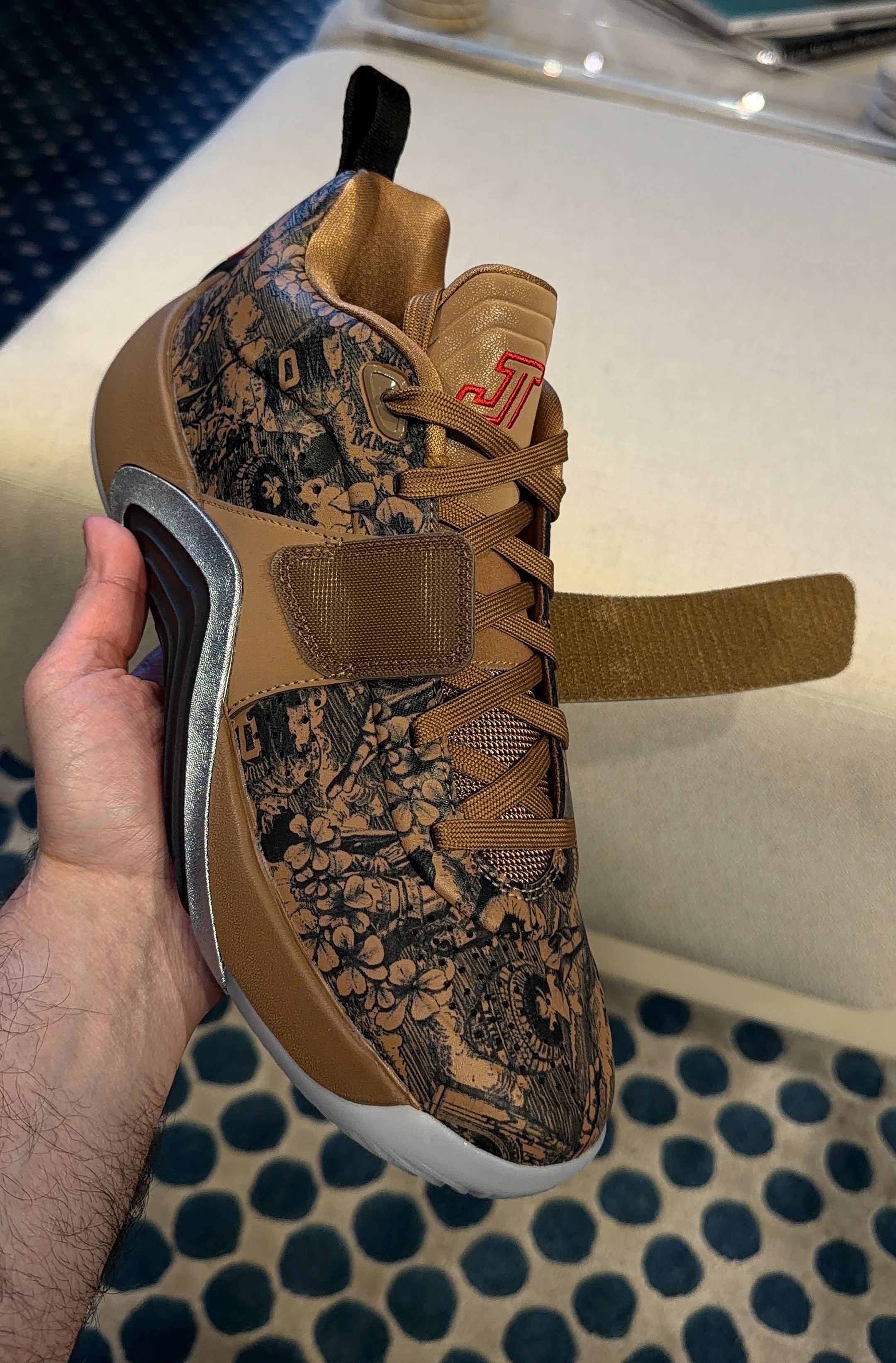 Jordan Tatum 5 "Laser." Photo via Jordan Brand.
