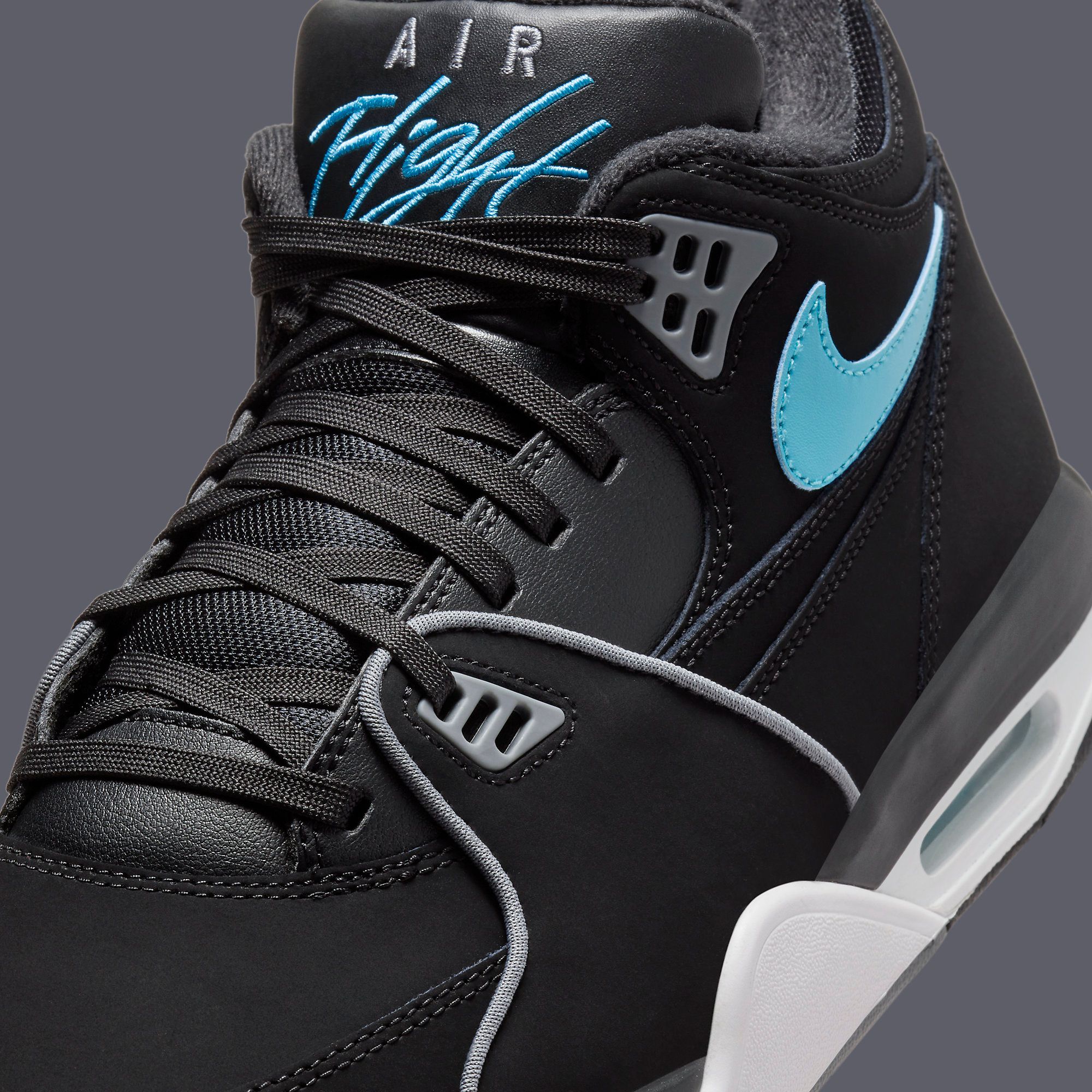 Nike Air Tag Black/Blue – BespokePatternsCie