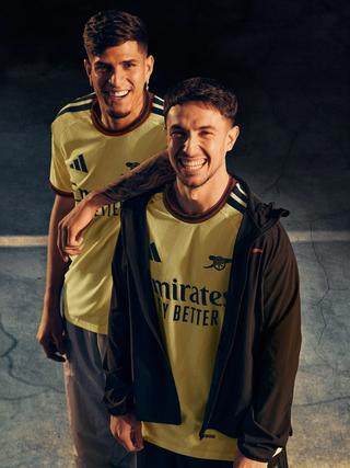 Arsenal 26/27 Third kit by adidas. Photo via adidas.