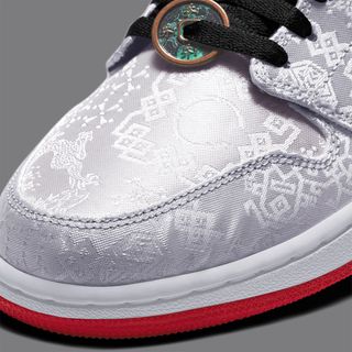 Nike Air Jordan cotton 1 Low Shadow Toe Smoke Grey Black-White Gr