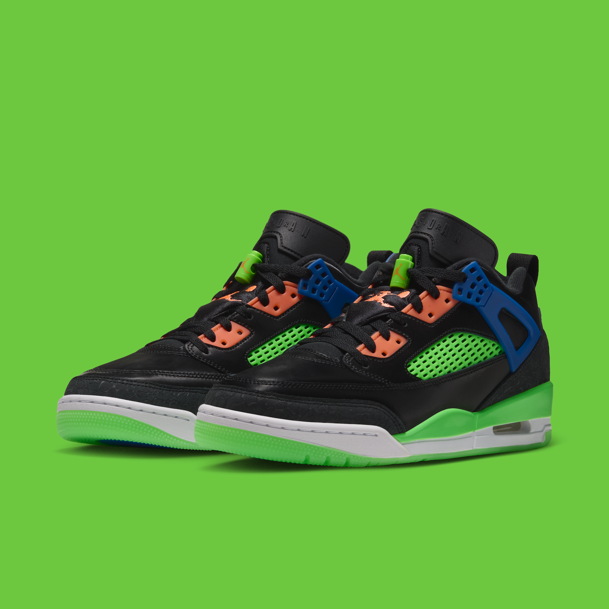 Men's Space Jam x Jordan Spizike Low "Jam Central" (SKU: IX6381-001). Photo via Nike.