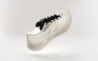 adidas ClimaCool Laced, a 3D-printed shoe that offers 360-degree airflow. Photo via adidas.