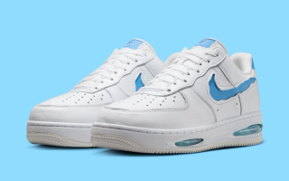 A UNC Swoosh Featured On Nikes Latest Air Force 1 Low Evo