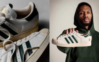 Damian Lillard x Adidas Superstar Releases February 13