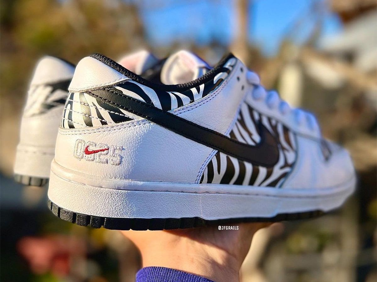 Quartersnacks × Nike SB Dunk Zebra Nike SB Dunk Low 
