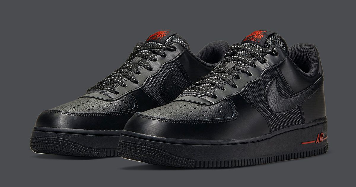 A Second Air Force 1 Appears With Reflective Mid-Foot Mesh | House of Heat°